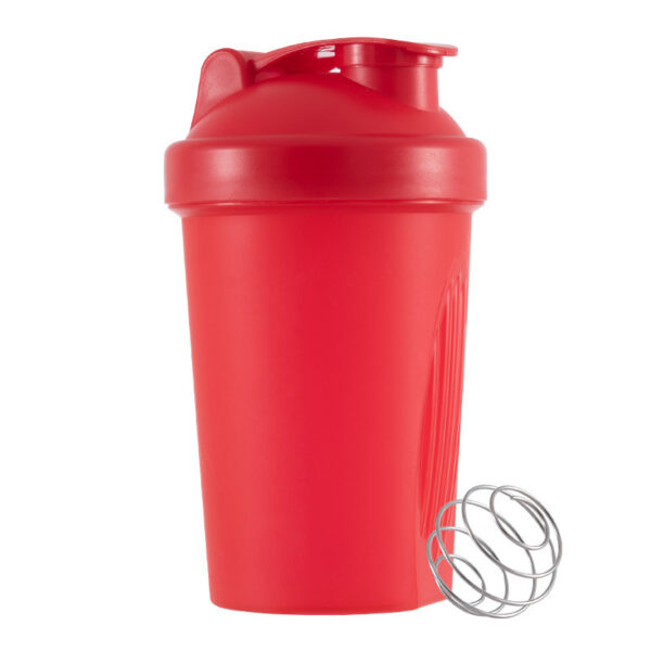 Plastic Shaking Cup 13oz Fitness Water Bottle