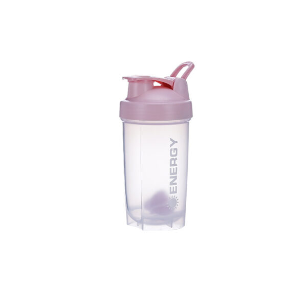 Portable 17oz Plastic Shaker Outdoor Shaking Bottle with Scale