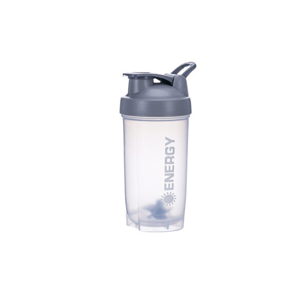 Portable 17oz Plastic Shaker Outdoor Shaking Bottle with Scale