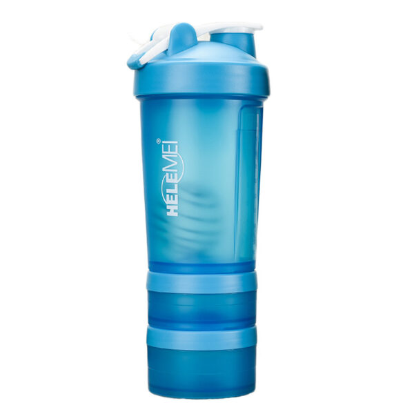 Frosted Shaking Cup Protein Powder Shaker Promotional Bottles