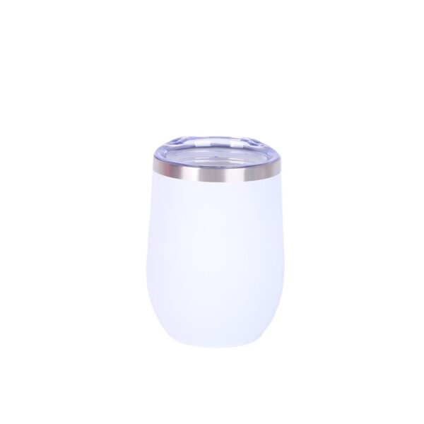 Double-layer Red Wine Cup Stainless Steel Insulation U-shaped Eggshell Mug Customized Logo