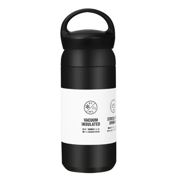 Outdoor Portable Advertsing Stainless Steel Water Bottle with Handle