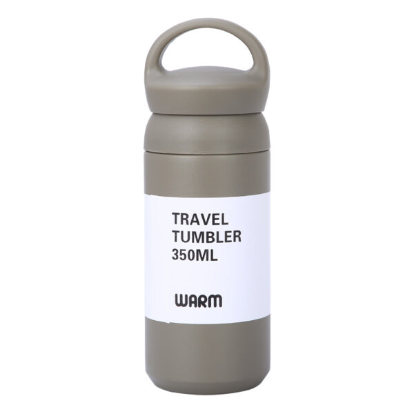 Outdoor Portable Advertsing Stainless Steel Water Bottle with Handle