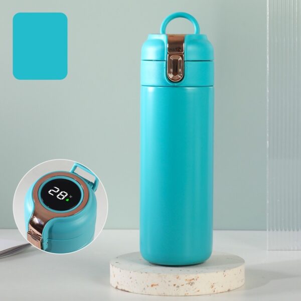 New 304 Stainless Steel Intelligent Handheld Temperature Display Insulated Bottle