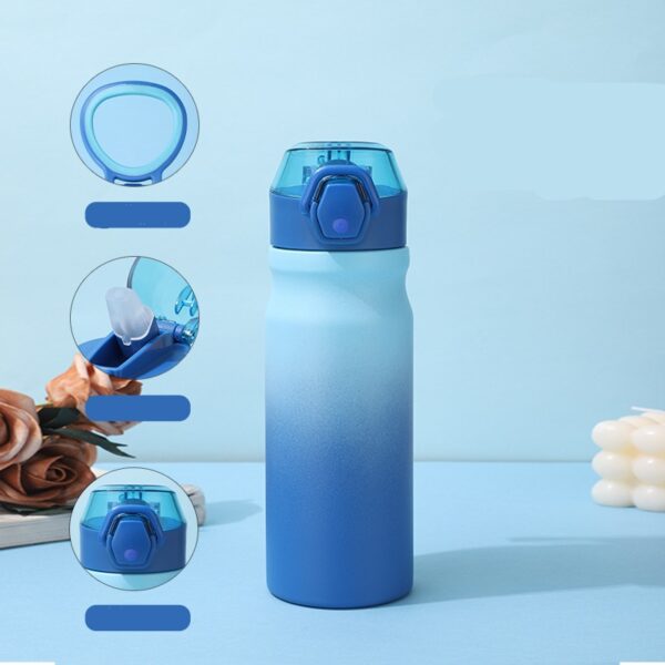 New Outdoor Sports Water Bottle Double-layer 304 Stainless Steel Insulation Cup