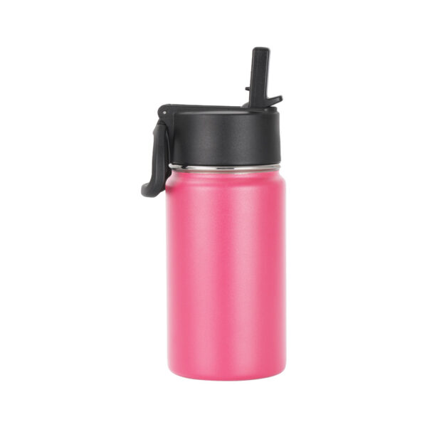 Handled Portable 12oz Stainless Steel Water Bottle