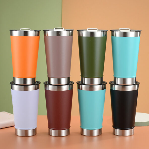 New Double-layer 304 Stainless Steel Insulation Cup with Bottle Opener