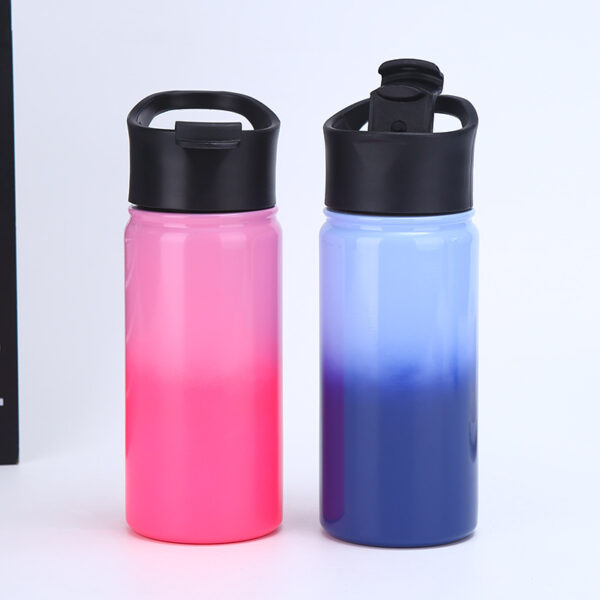 Outdoor Portable 304 Stainless Steel 12oz Sports Water Bottle