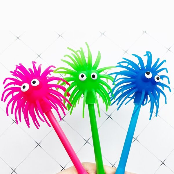 Super Cute Monster Fuzzy Ball Pen