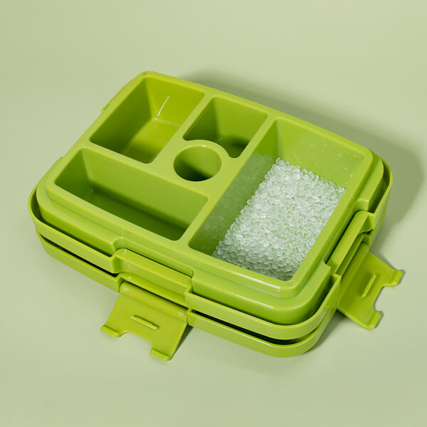 PP Compartmentalised Anti-scald Lunch Box