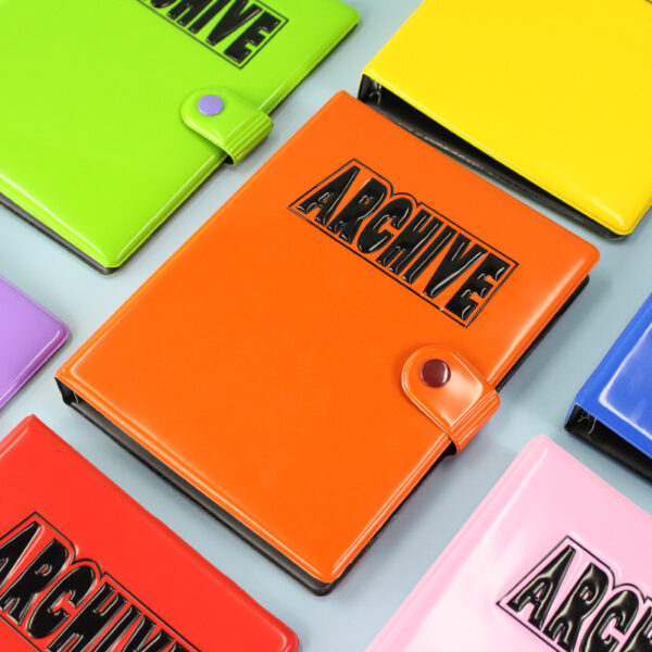 Multi-functional Trend Glossy PU Notebook