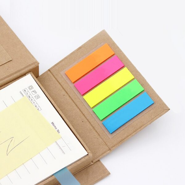 Kraft Paper Flap Note Box