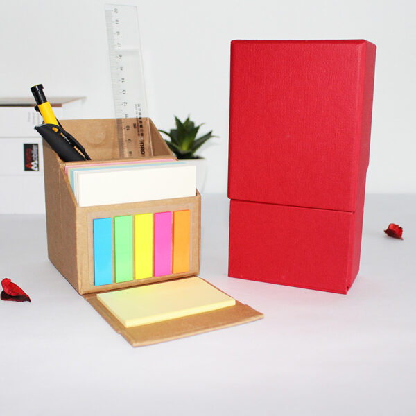 Magnetic Closure Sticky Note Box