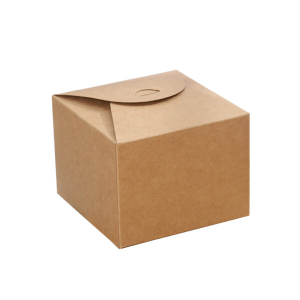 Customized Creative New Square Kraft Paper Packaging Box