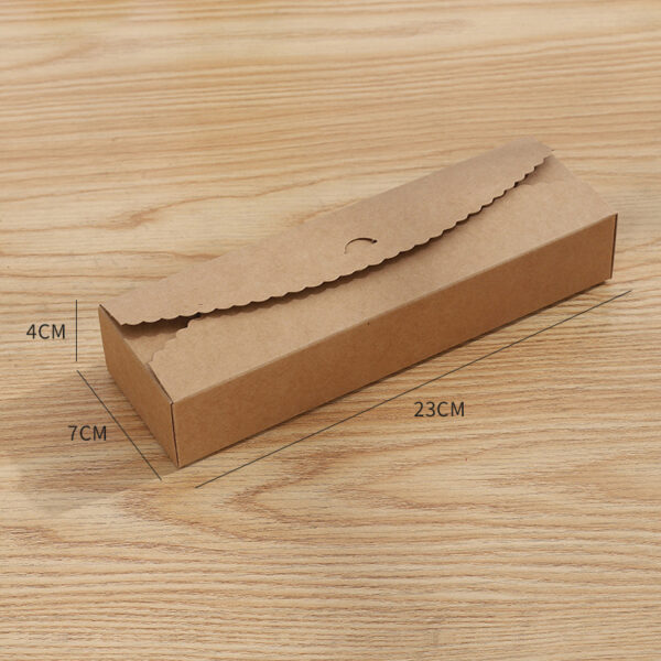 Customized Long Kraft Paper Baking Box