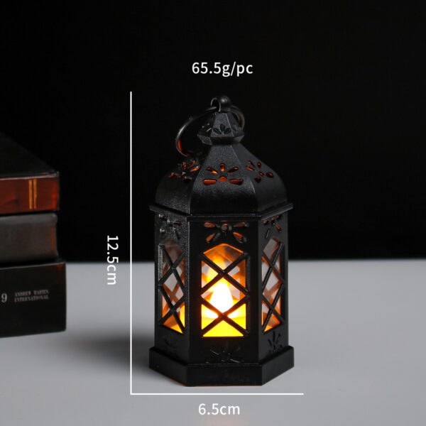 Portable LED Electronic Hexagonal Wind Lamp