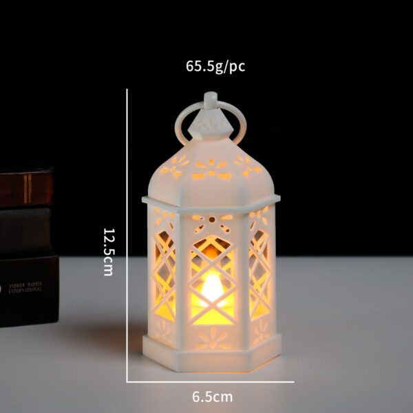 Portable LED Electronic Hexagonal Wind Lamp