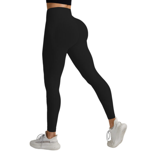 High-waisted and Breathable Peach Butt Yoga Pants