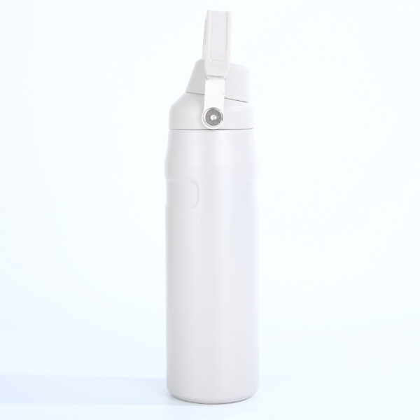 16oz Stainless Steel Handheld Insulated Crooked Mouth Sports Bottle