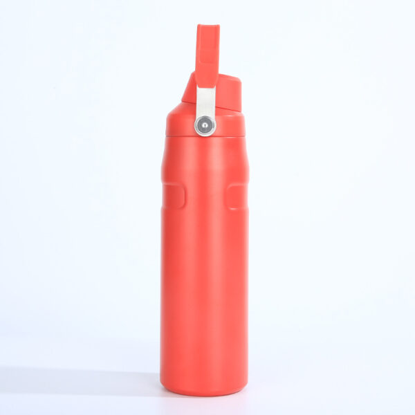 16oz Stainless Steel Handheld Insulated Crooked Mouth Sports Bottle