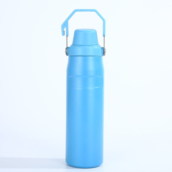 16oz Stainless Steel Handheld Insulated Crooked Mouth Sports Bottle