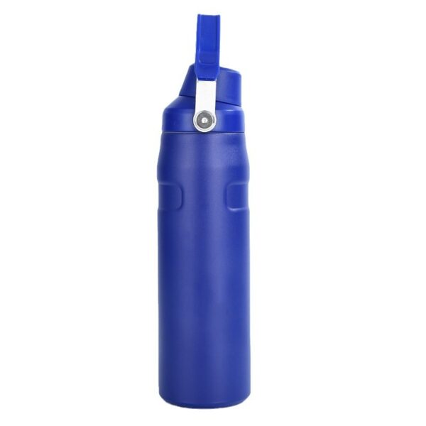 16oz Stainless Steel Handheld Insulated Crooked Mouth Sports Bottle