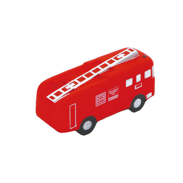 PU Foam Fire Engine Shaped Stress Reliever