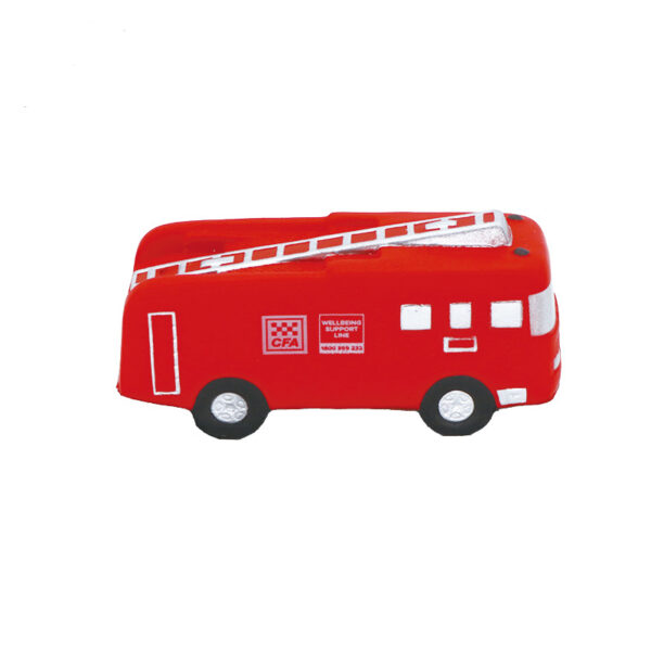 PU Foam Fire Engine Shaped Stress Reliever