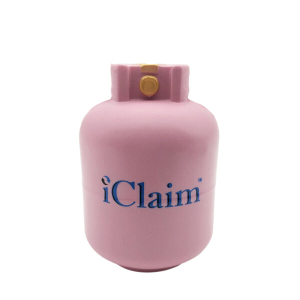 PU Foam Gas Canister Shaped Stress Reliever with Customized Logo