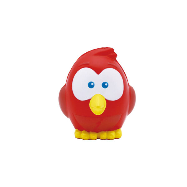 PU Foam Red Bird Shaped Stress Reliever