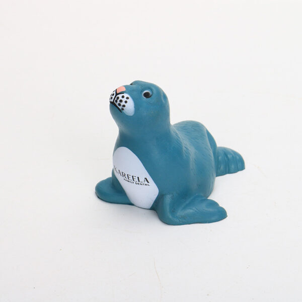 PU Foam Sea Lion Shaped Stress Reliever with Customized Logo