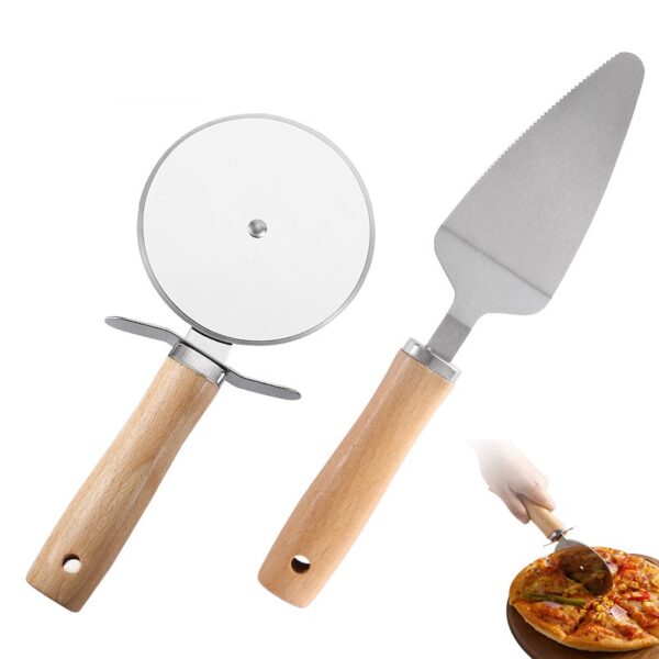 Pizza Knife And Spatula Two-piece Set