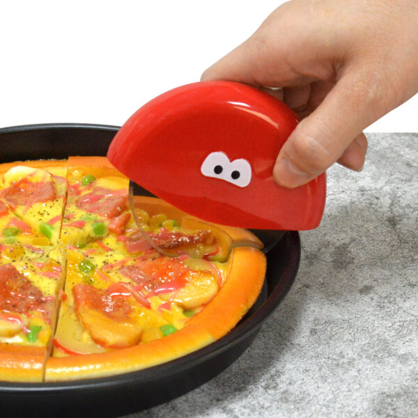 Smiley Pizza Roller Knife