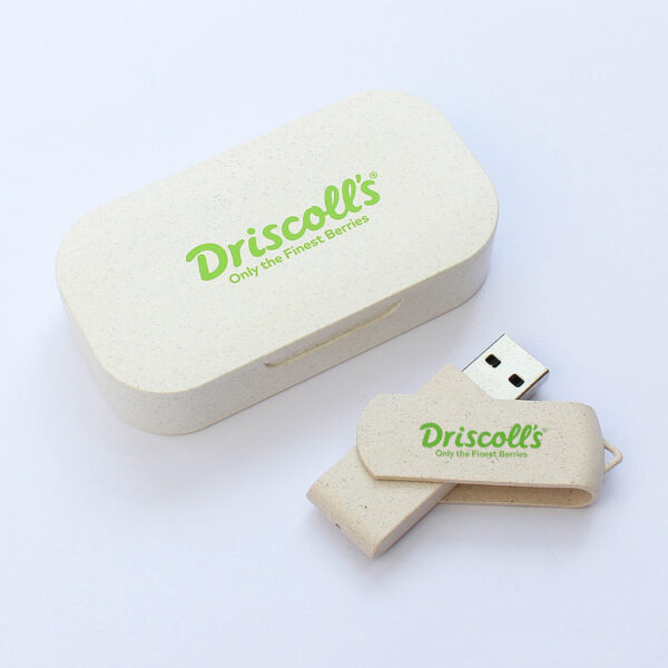 Wheat Straw USB Flash Drive-4GB