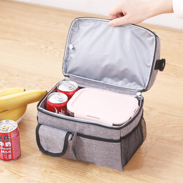 Customizable Lunch Double Insulated Bag