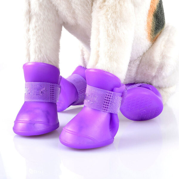 Puppy Silicone Rain Shoes