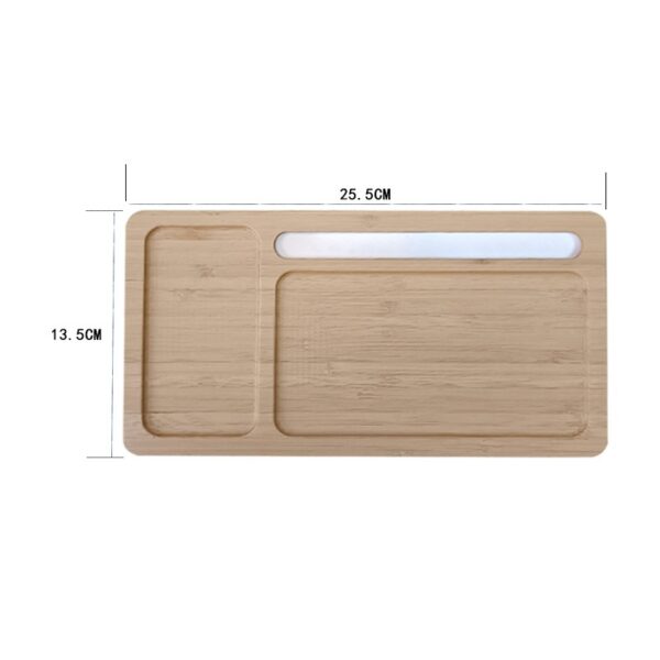 5W Bamboo Desktop Wireless Charger