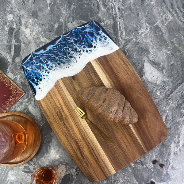 Wave Resin Cutting Board with Your Logo14.1*9.8*0.6 inches