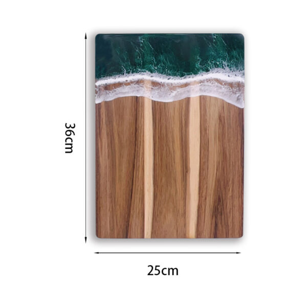 Wave Resin Cutting Board 14.1*9.8*0.6 inches