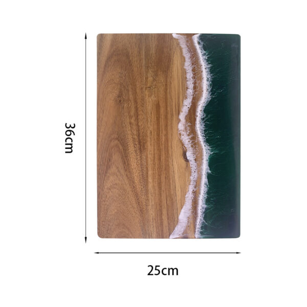 Wave Resin Cutting Board 14.1*9.8*0.6 inches