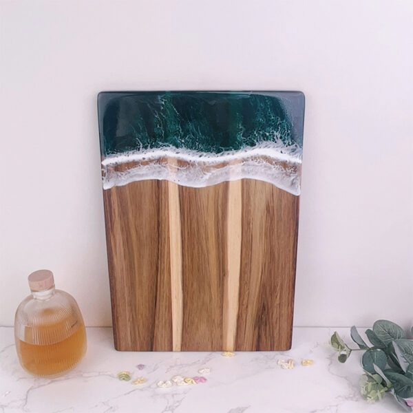 Wave Resin Cutting Board 14.1*9.8*0.6 inches