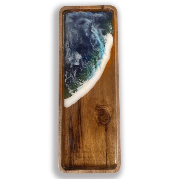 Wave Resin Cutting Board 11.5*4.1*0.6 inches