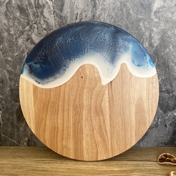 Wave Resin Cutting Board 11.2*11.2*1.6 inches