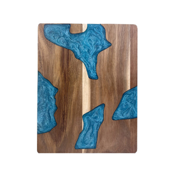 Wave Resin Cutting Board 12.6*9.6*0.6 inches