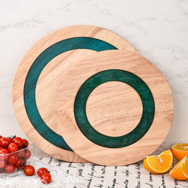 Wave Resin Cutting Board 11.8*11.8*0.78 inches