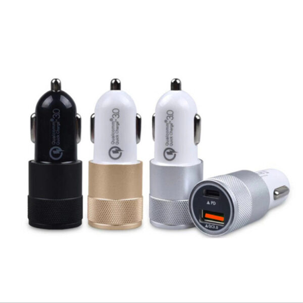 Metal USB Car Adaptor