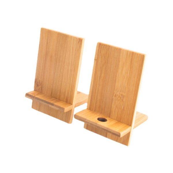 Bamboo Wood Cell Phone Stand