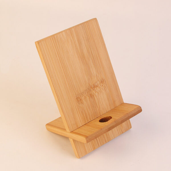 Bamboo Wood Cell Phone Stand