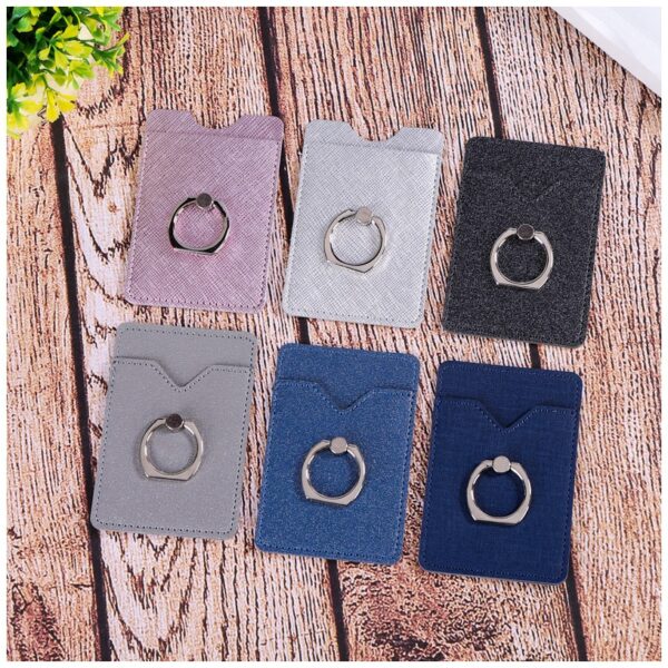 Universal Wallet ID Finger Ring Stand