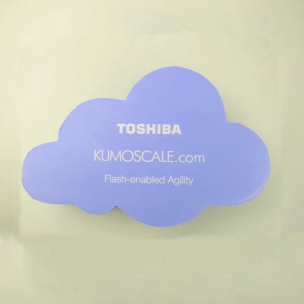 PU Foam 2D Cloud Shaped Stress Ball with Your Logo